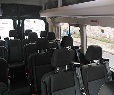 Kantzos Bus Services Ford Transit 19 seats