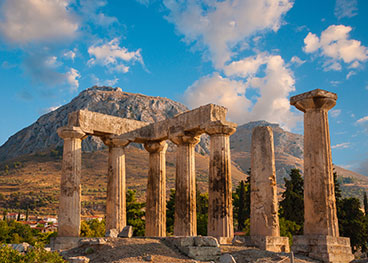 Ancient Korinthos in Greece
