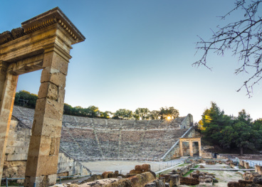 The theatre of Epidaurus
